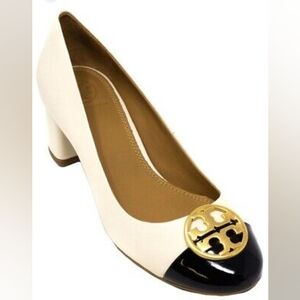 EUC! Tory Burch 50 Mm Chelsea TwoTone Pump